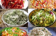 Шесть лучших салатов для похудения !!!