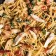 Спагетти с курицей, беконом и шпинатом — быстро, просто и ооочень вкусно!