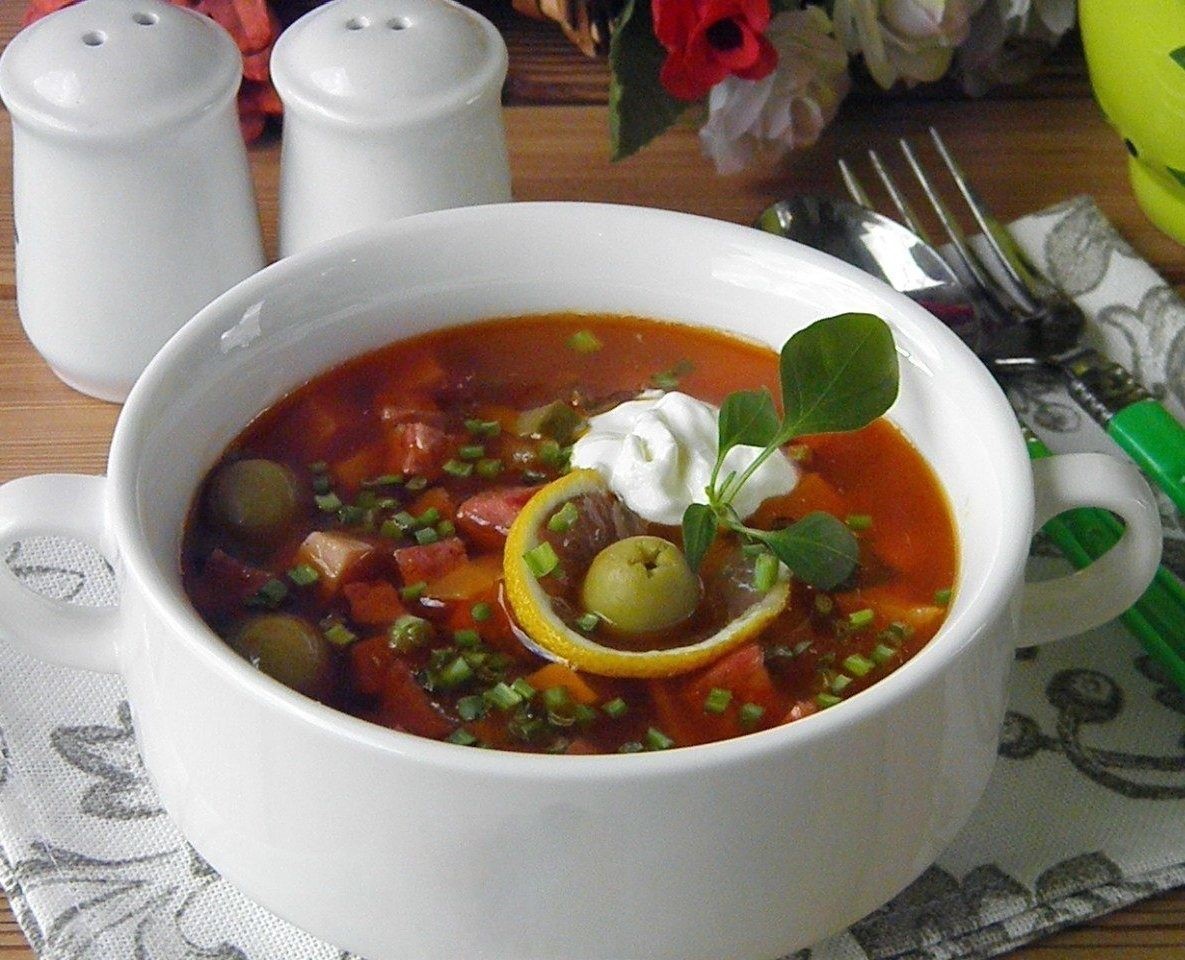 Солянка классический рецепт с фото пошагово