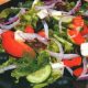 Греческий салат с брынзой — свежий, сочный, яркий и вкусный!