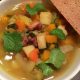 Суп овощной с фасолью — отличное первое блюдо, готовится быстро и получается очень вкусным!