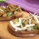 Гренки с солеными грибами — вкусные бутерброды!