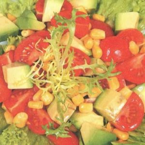 Салат с авокадо и кукурузой — витаминный, яркий, полезный и очень вкусный!