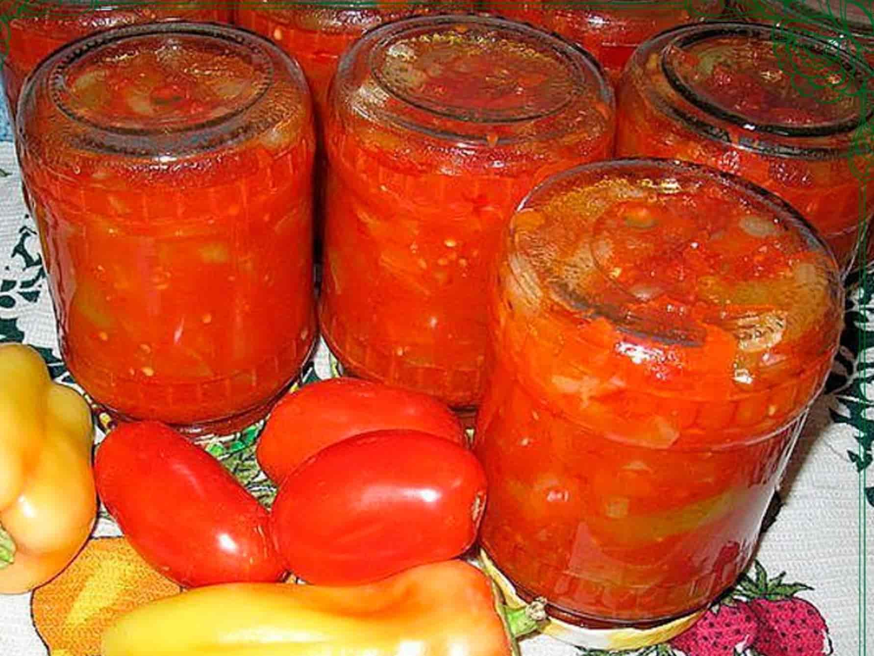 Что можно приготовить из свежих перцев огурцов помидоров на зиму
