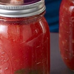 Консервированные перетёртые томаты — находка для зимы!