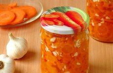 Морковь, маринованная с чесноком — отличный рецепт зимней заготовки!