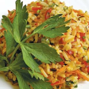 Рисовая каша овощная — вкусное и сытное блюдо!