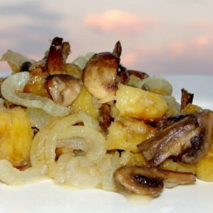 Опята с картофелем «По-деревенски» — вкусное и простое блюдо!