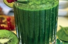 Зеленый коктейль — очень полезно и вкусно!
