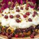 Вишнёвый пирог с меренгой — из доступных продуктов и очень вкусный!
